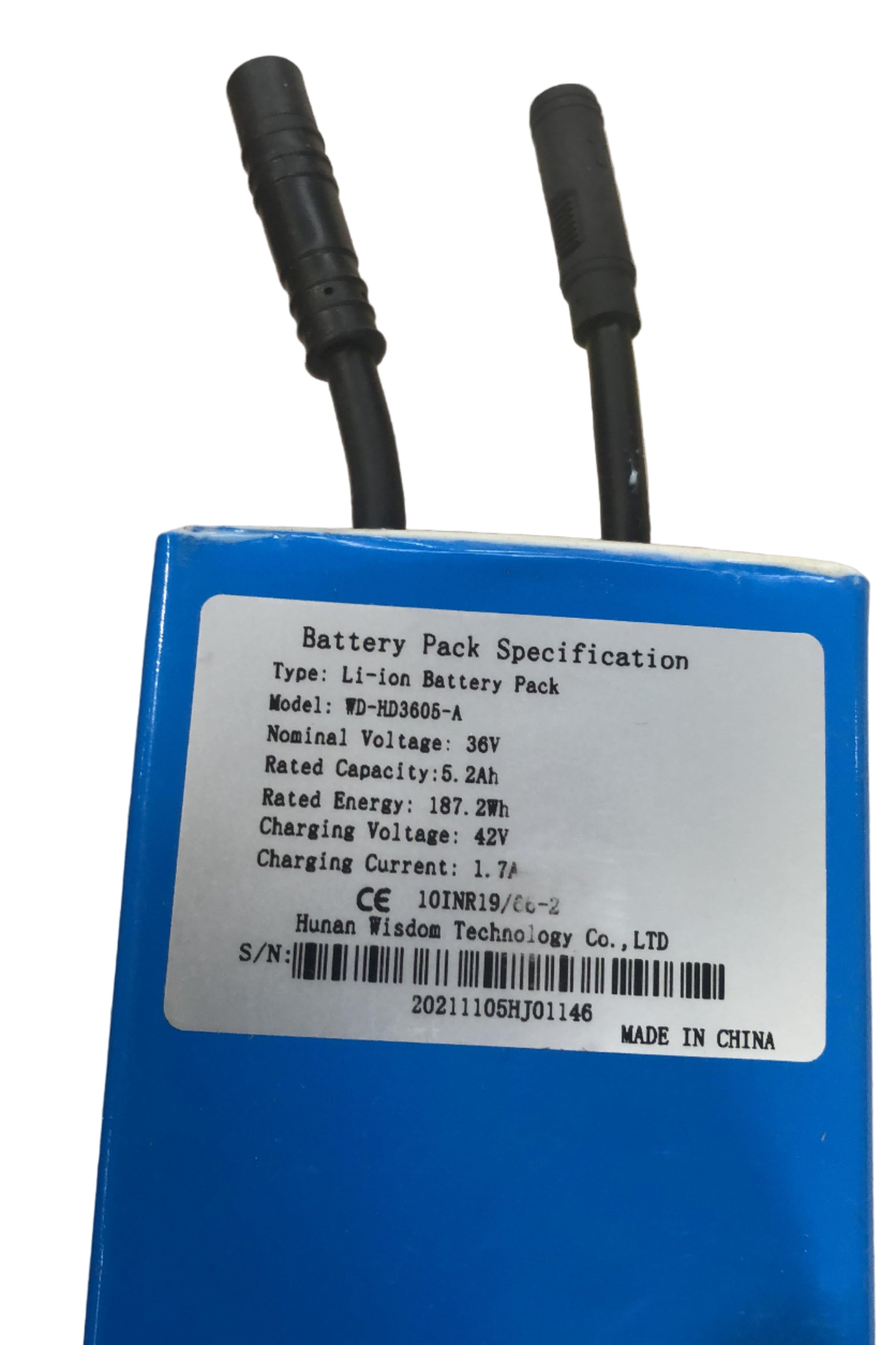 Batterie Pure Air Pro 2 reconditonnée - 36V 5.2Ah