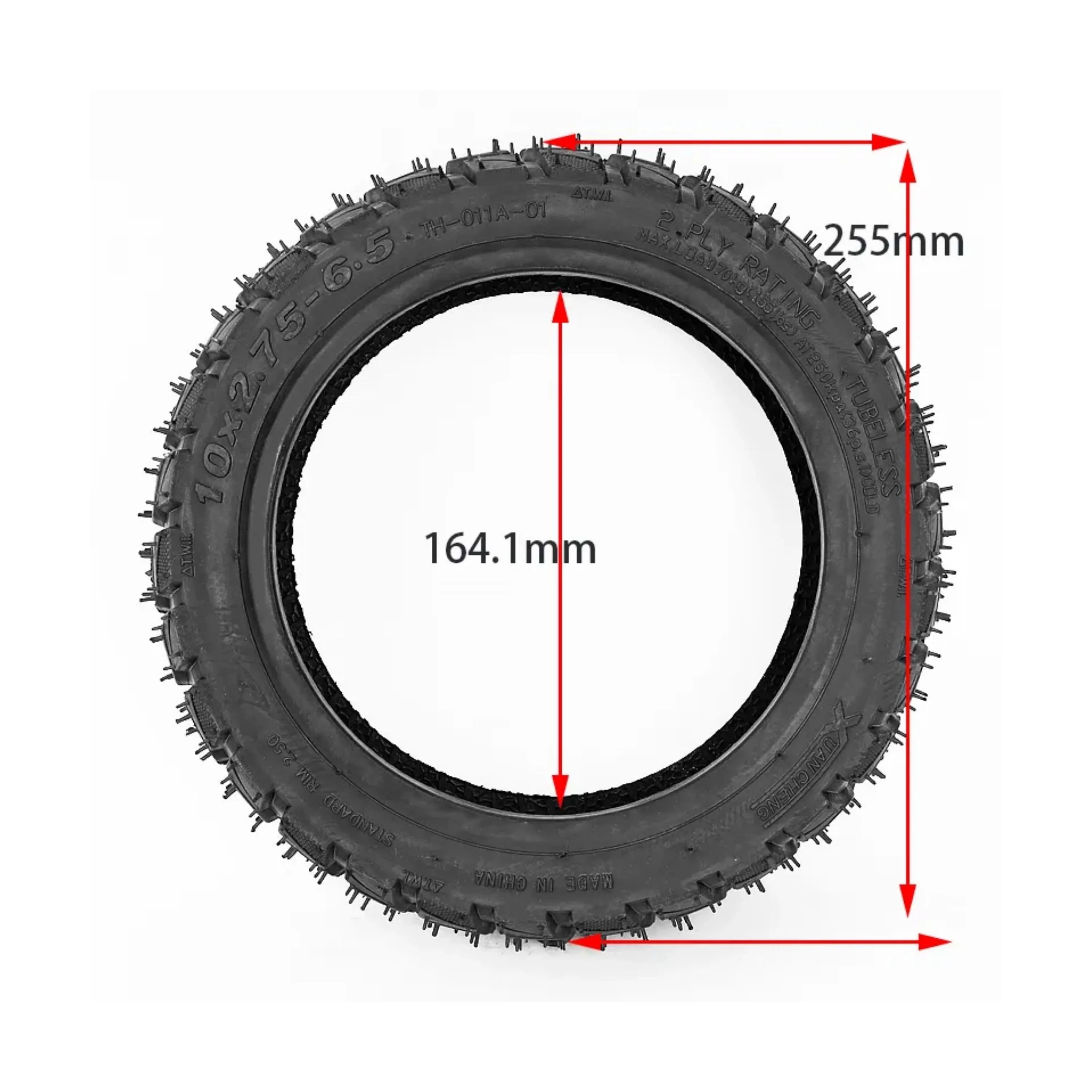 Pneu 10 x 2.75 off Road Tubeless avec GEL E-Cross Pro Speedway 5 Dt3 Urbanglide