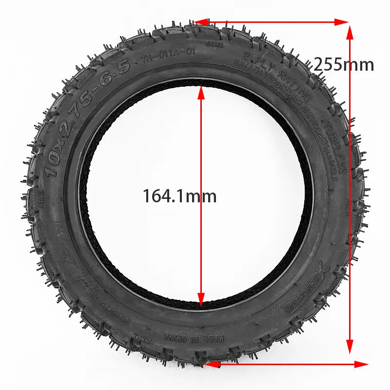 Pneu 10 x 2.75 off Road Tubeless avec GEL E-Cross Pro Speedway 5 Dt3 Urbanglide