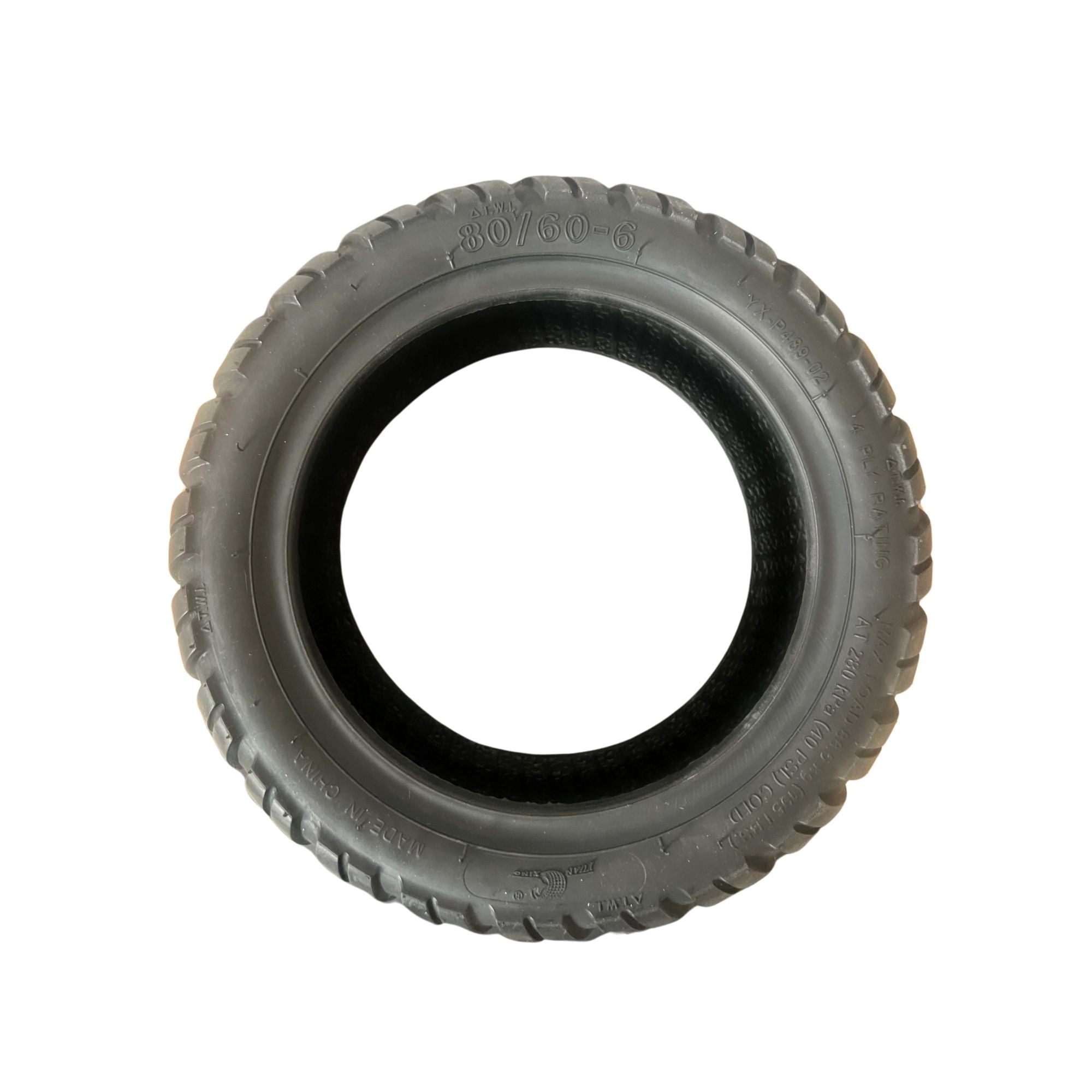 Pneu 80/60- 6 Tubeless