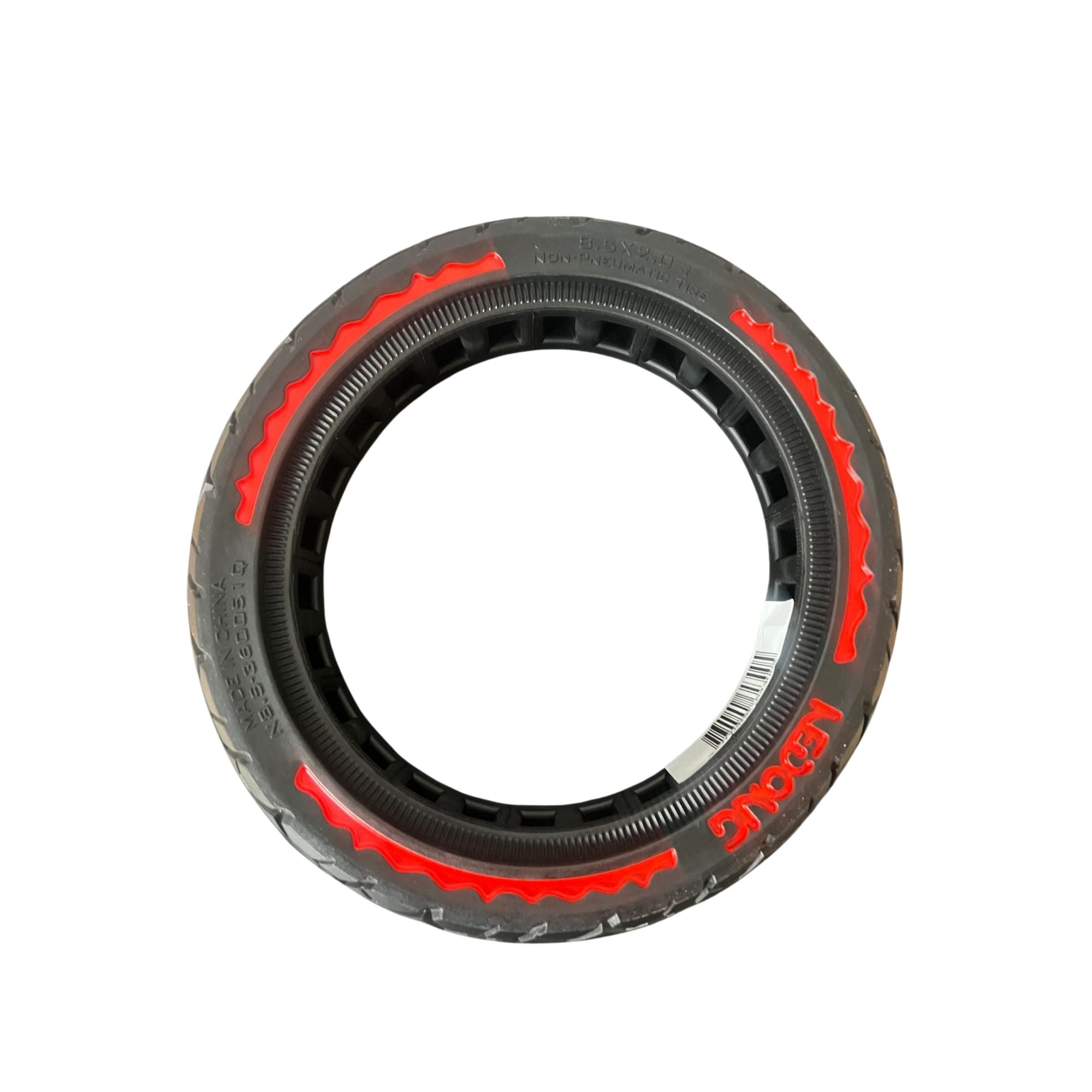 Pneu plein 8.5 x 2.0 off road Rouge XIAOMI