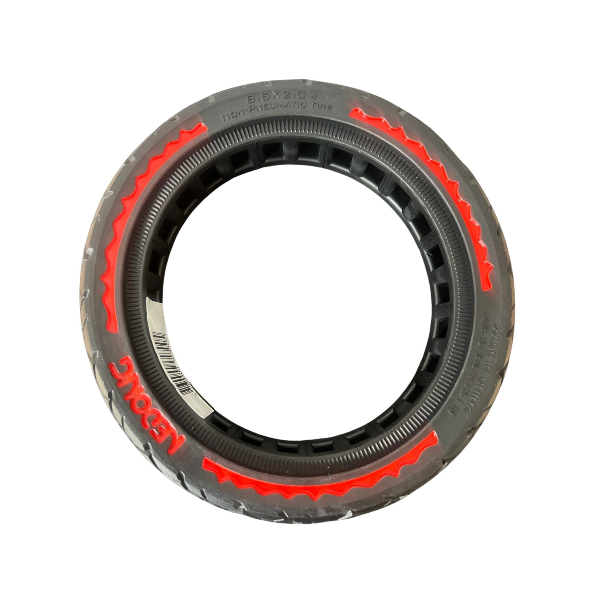 Pneu plein 8.5 x 2.0 off road Rouge XIAOMI