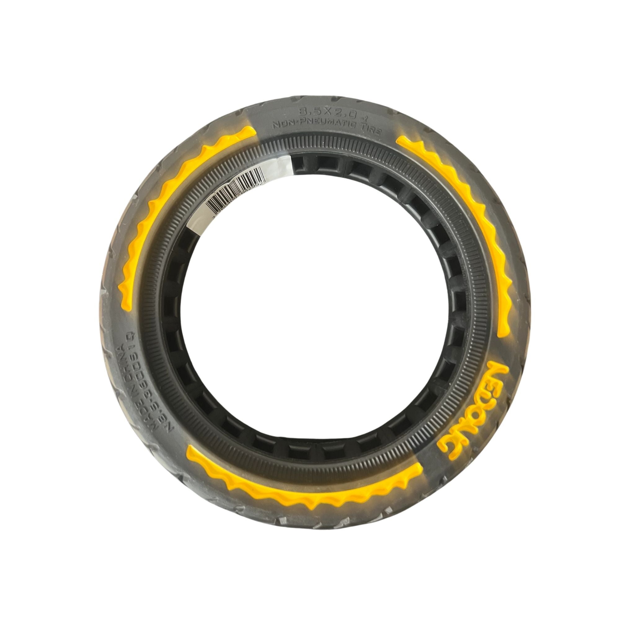 Pneu plein 8.5 x 2.0 off road Jaune XIAOMI